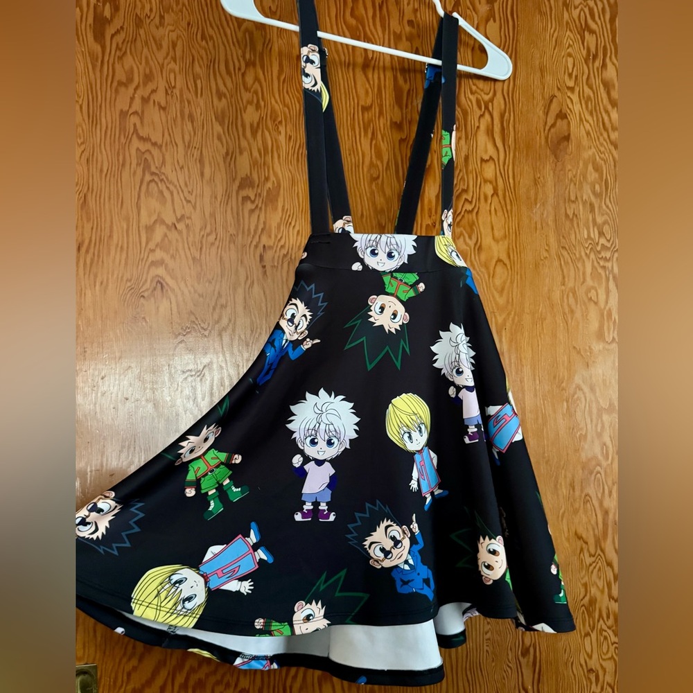 Hot Topic Hunter x Hunter Black and White Dress
